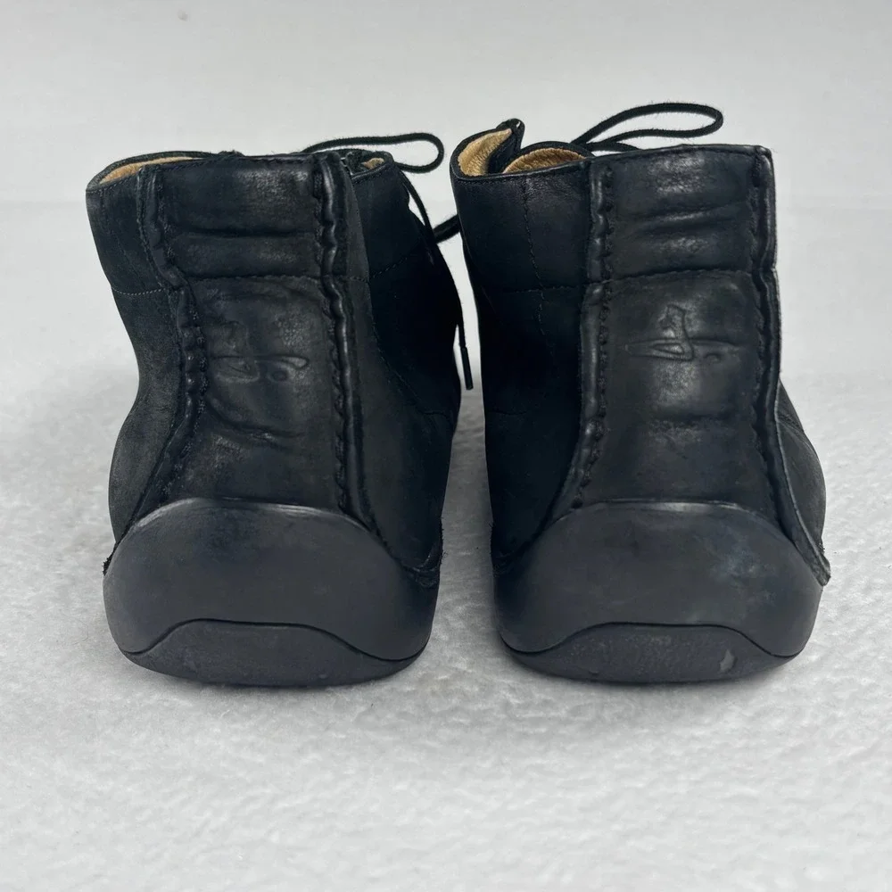 J. Shoes Black Chukka Boots Leather Nubuck Wallabee Men Sz 12 UK 11 EUR‎ 45.5